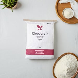 우리밀 맷돌제분 통밀가루 10kg 오가그레인