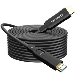 에스모듈 HDMI2.0 4K60Hz 분리형 배관용 TypeD to D AOC 케이블25m