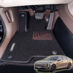 K8 페이스리프트 듀라매트 카마루 가죽입체매트+슬림핏뉴코일 하이브리드