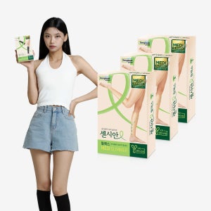 동국제약 센시안 릴랙스 3개 / 메디슬리머 의료용 밴드 종아리 압박 스타킹 남여공용 다리 의료기기 허가