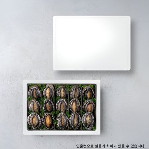 청해거상 완도 활전복 선물세트 3호 건강의 섬 (15마리 1kg)