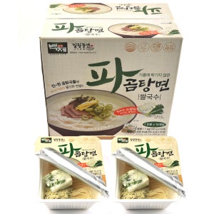백제 일월풍면 파곰탕면 쌀국수 100g x 20개(10개x2박스)