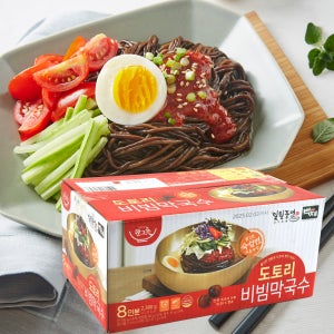 백제 일월풍면 도토리 비빔막국수 16인분(8인분x2박스) 코스트코