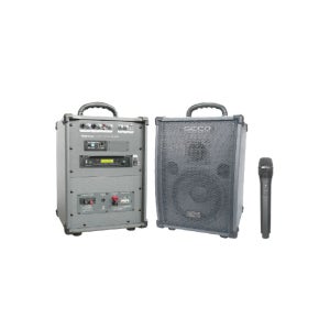 SECO DW-400CD 100watt AC/DC겸용 무선 앰프 스피커 시스템