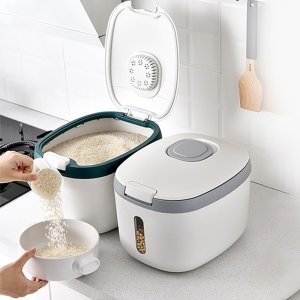 진공 밀폐 쌀통 잡곡 보관함 5kg 10kg 15kg