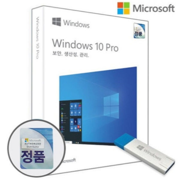 microsoft Windows 10 Pro DSP 한글 32bit(1회성)