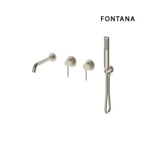 폰타나 에르사 원웨이매립샤워 욕조용스파우트 욕실 브러쉬니켈 TF B5817A BN TF B5817C BN