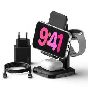 코드웨이 23W 애플워치 고속 멀티 3in1 무선 충전기