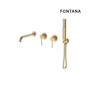 폰타나 에르사 원웨이매립샤워 욕조용스파우트 욕실 브러쉬골드 TF B5817A BG TF B5817C BG