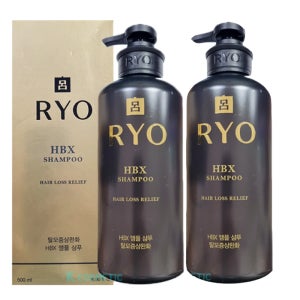 려 명품 HBX 앰플 샴푸 500ml 2개/N