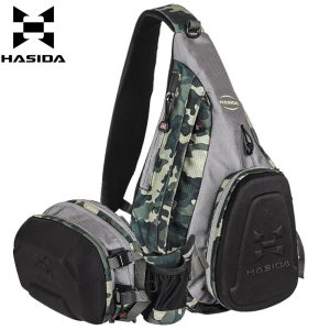 하스다 멀티포켓 루어낚시가방 낚시백팩 배스가방 슬링백