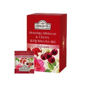 아마드 로즈힙 히비스커스 체리 20티백