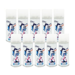 신신제약 에어파스F 뿌리는 휴대용 스프레이형 미니 100ml 10개