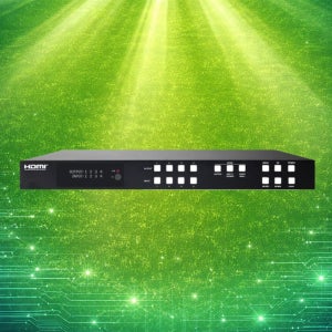 이지넷 매헤스 4x4 HDMI2.0 매트릭스 스위치 심리스 비디오월 멀티뷰 HV5445SMW