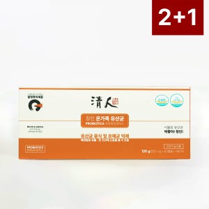 [ 2 + 1 ] 청인 온가족유산균 240캡슐, 3개
