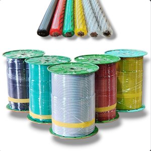 국산 코팅와이어 로프 PVC 3mm 1000M 와이어줄