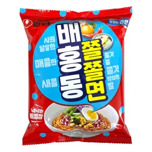 [워나점빵] (건면) 농심 배홍동쫄쫄면 129g X4개입 농심라면