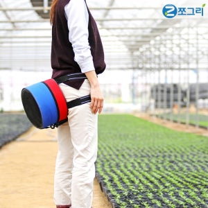 쪼그리 농작업용 허리벨트형 작업방석 쪼그리ZE 타원형