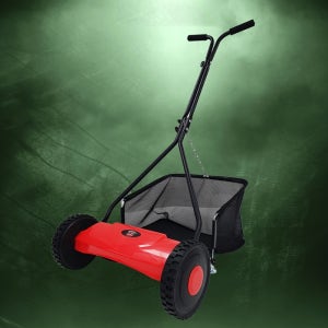 UDT 잔디깎이 UD-16LM 수동 잔디깍이 풀받이통 포함