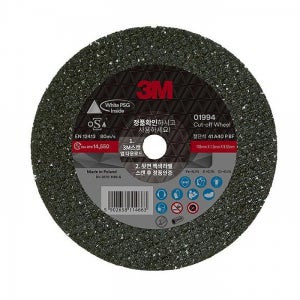 3M 절단석 4인치 NEW PN01994 그라인더날 (50장)