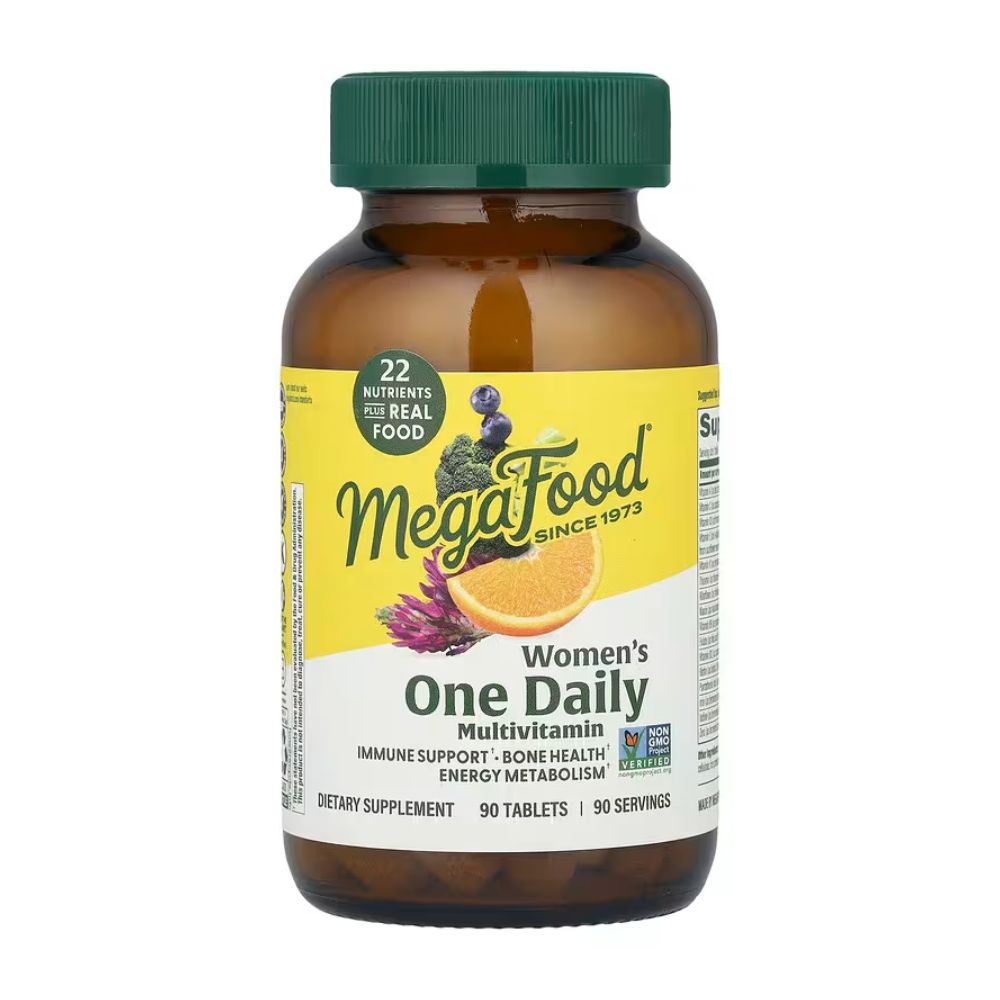 <b>메가푸드</b> 여성용 원데일리 멀티<b>비타민</b> 90정 MegaFood <b>종합비타민</b> ADEK