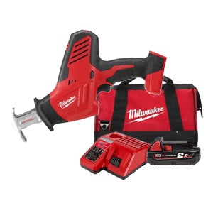 밀워키 C18 HZ-201B 무선 컴팩트 컷쏘 18V 충전공구 배터리(2.0) 1개 세트