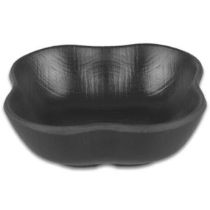 돌산 체크(흑) 업소용 멜라민 그릇 소금종지 간장종지 양념 소스볼 꽃종지 DS-7776