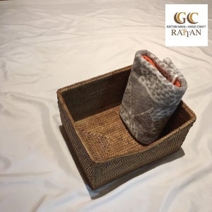 GC라탄 뉴멀티 바스켓 라탄 바구니 카페 주방 수납 화장품 욕실 커피 GC352