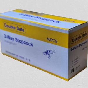 더블세이프 쓰리웨이 스탑콕 50개입 수액연결커넥터 가주 3way stopcock