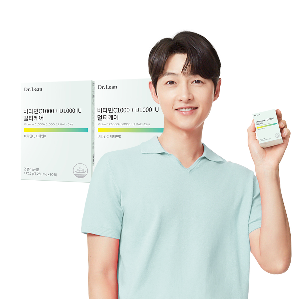 [6개월] 닥터린 비타민C1000 + D1000 IU 멀티케어 90정, 2개