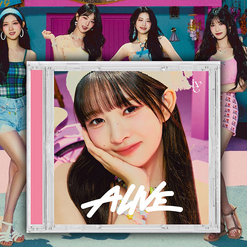 아이브 일본 앨범 초판 CRUSH 레이 일반반 크러쉬 ALIVE 얼라이브IVE 노래 굿즈