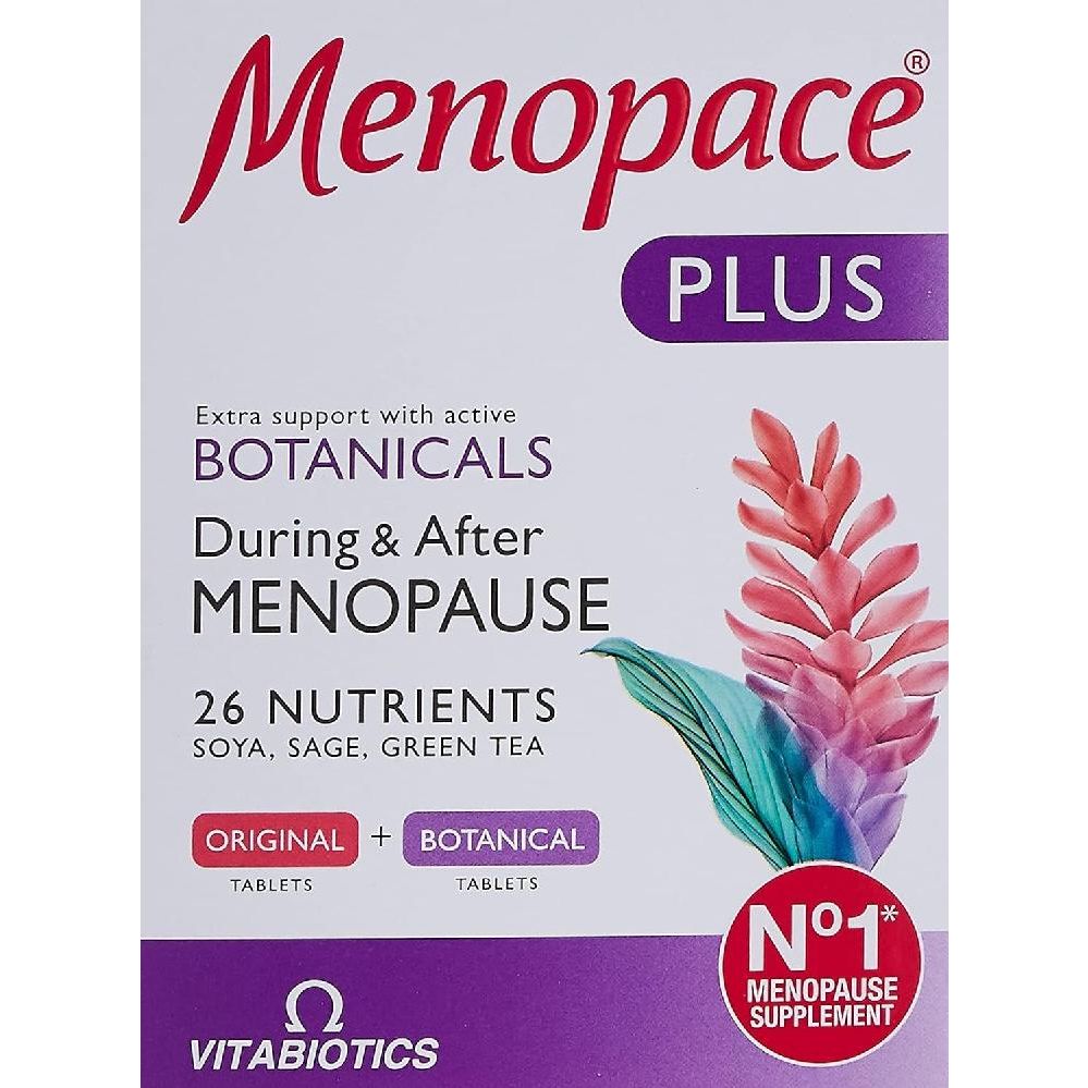 비타바이오틱스 <b>메노포스</b> 플러스 갱년기 영양제 Menopace Plus 56정