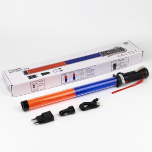 TG전자 충전식 LED 경광봉 호루라기 신호봉 TG-E204C