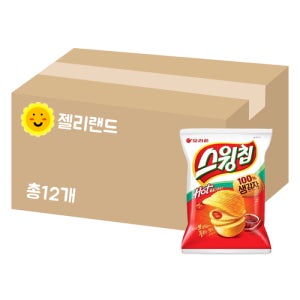 오리온 스윙칩 볶음고추장맛 110g X 12개 (1BOX)