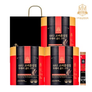 고려홍삼중앙회 6년근고려홍삼정 투데이골드스틱 100포, 3개