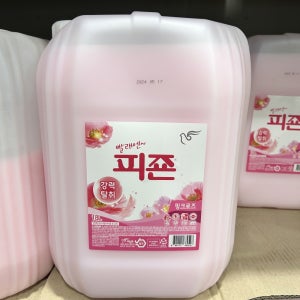 피죤 핑크로즈 섬유유연제 대용량 18L