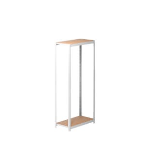 홈던트하우스 틈새선반 하프받침 슬림 철제 베란다 다용도 수납 200x300x600 2단