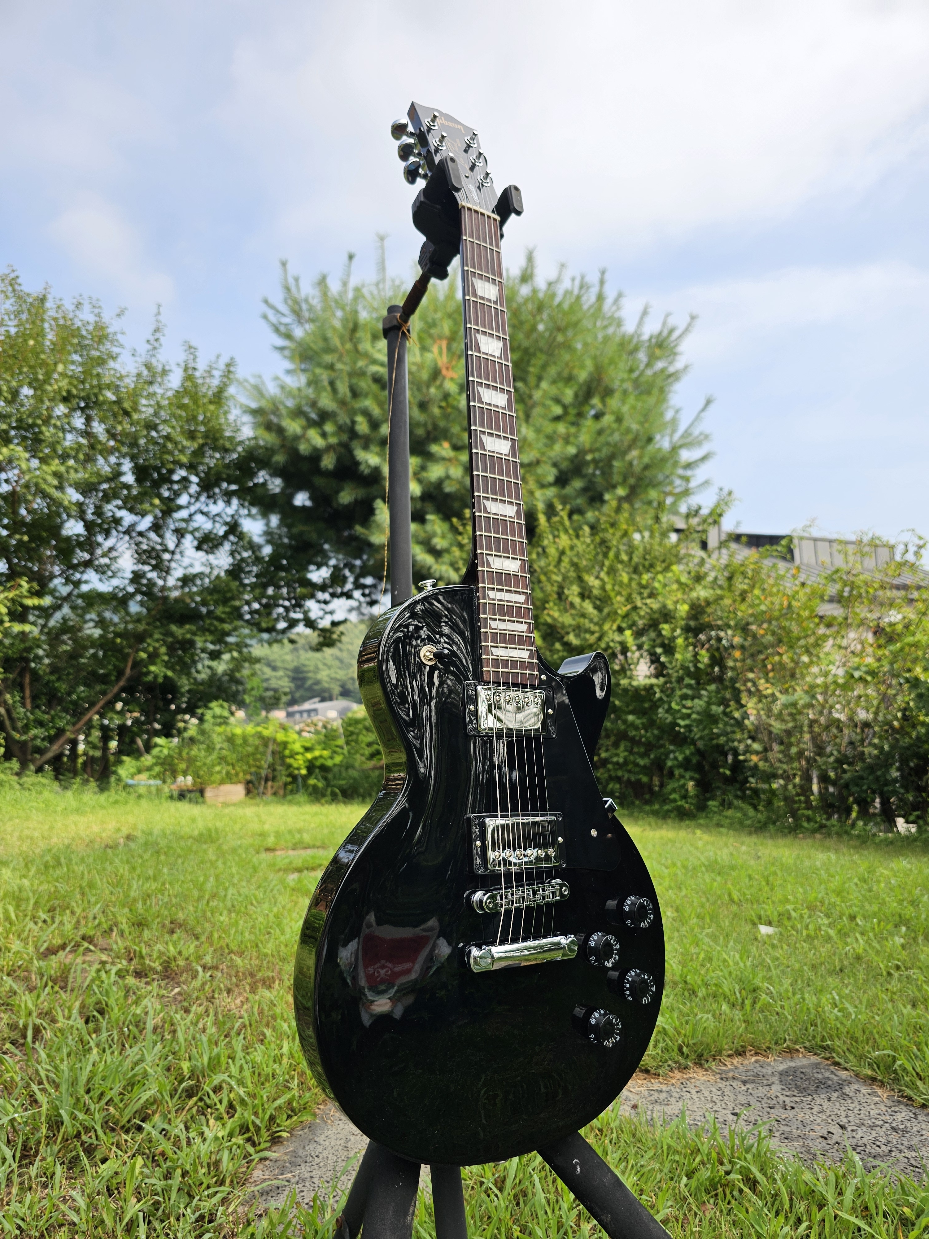 Gibson 깁슨 레스폴 스튜디오 블랙 에보니 USA
