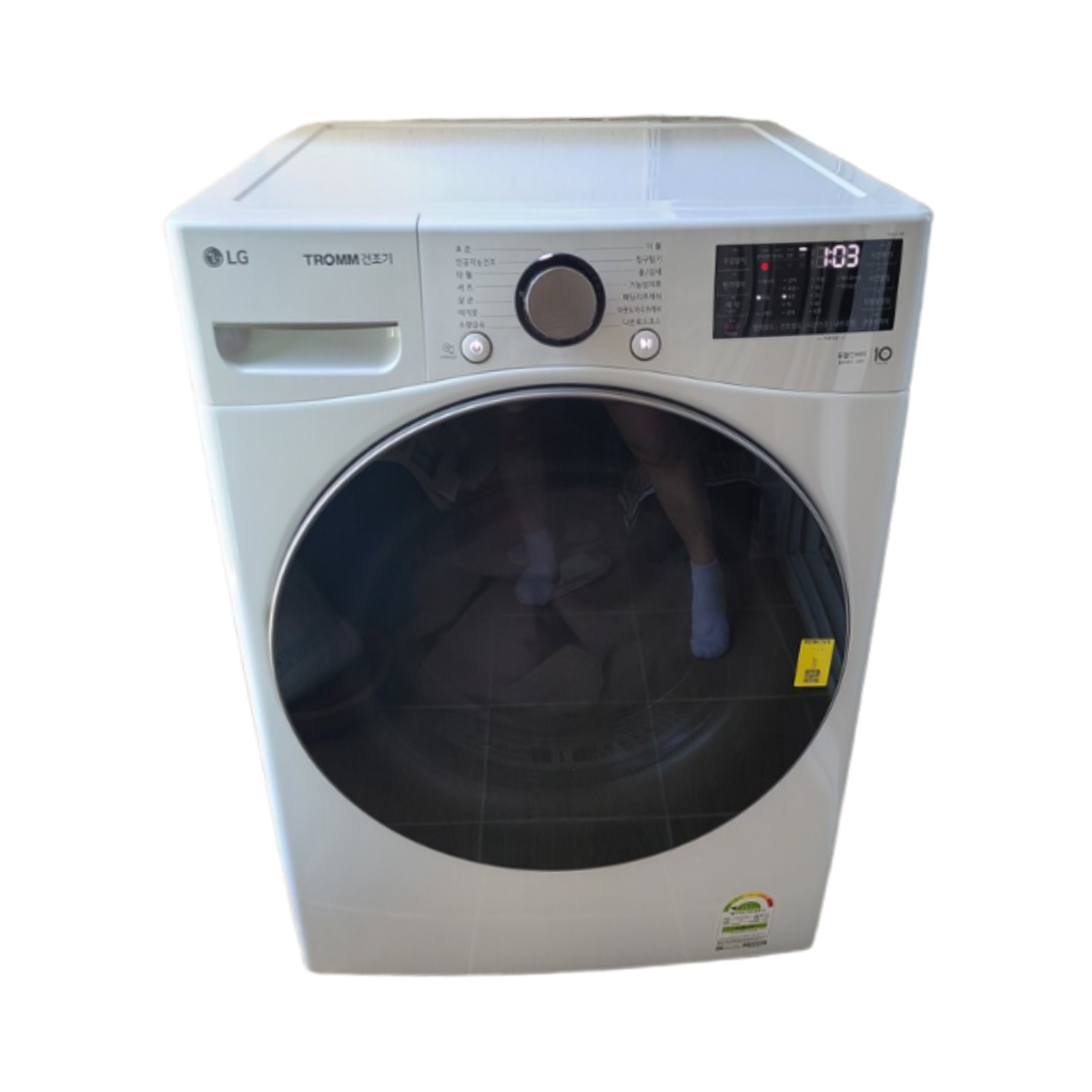 LG 트롬 건조기 18KG RH18WTSN 화이트 1등급 대용량 듀얼 인버터 히트펌프