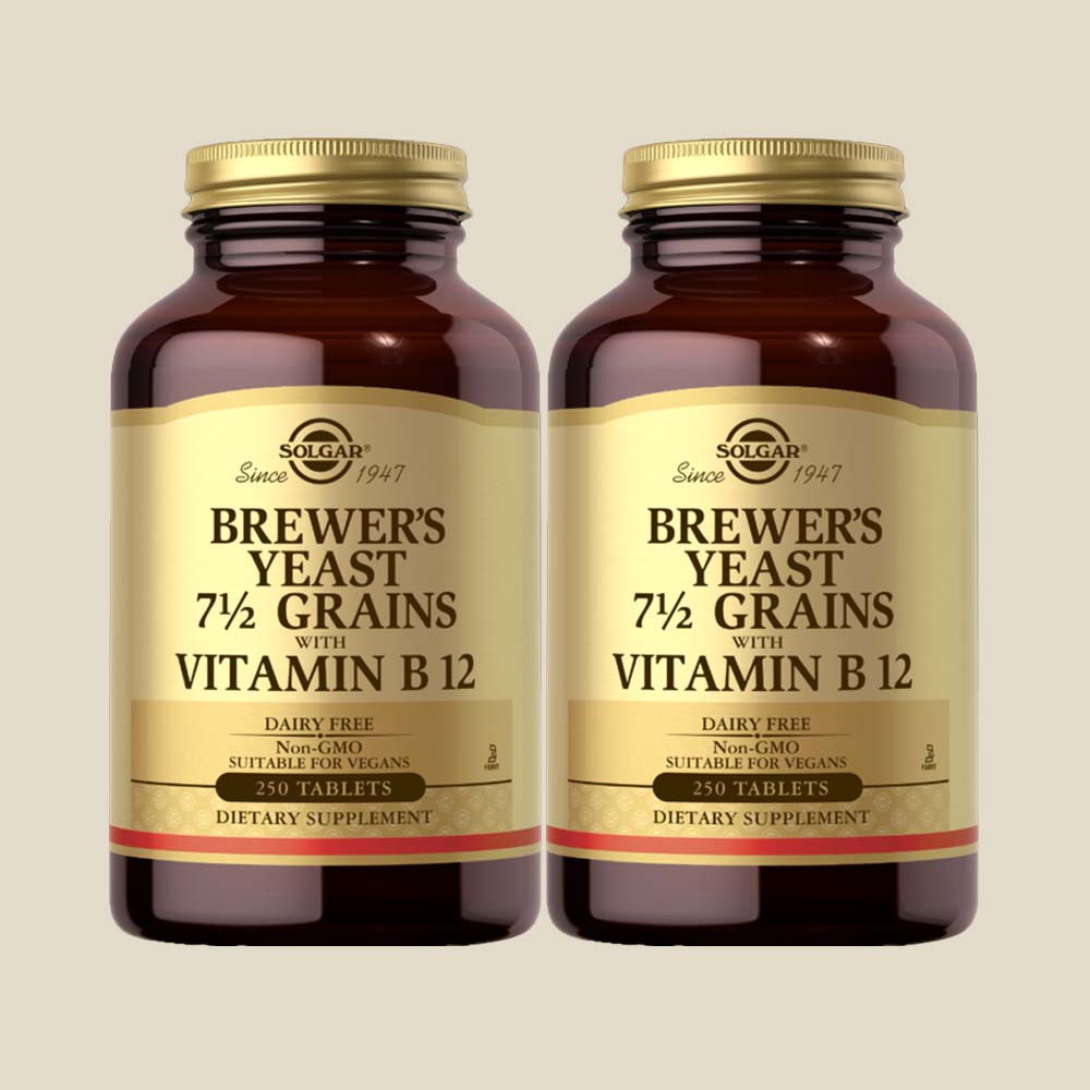 솔가 맥주<b>효모</b> Brewers Yeast 비타민B 12 250정, 2개
