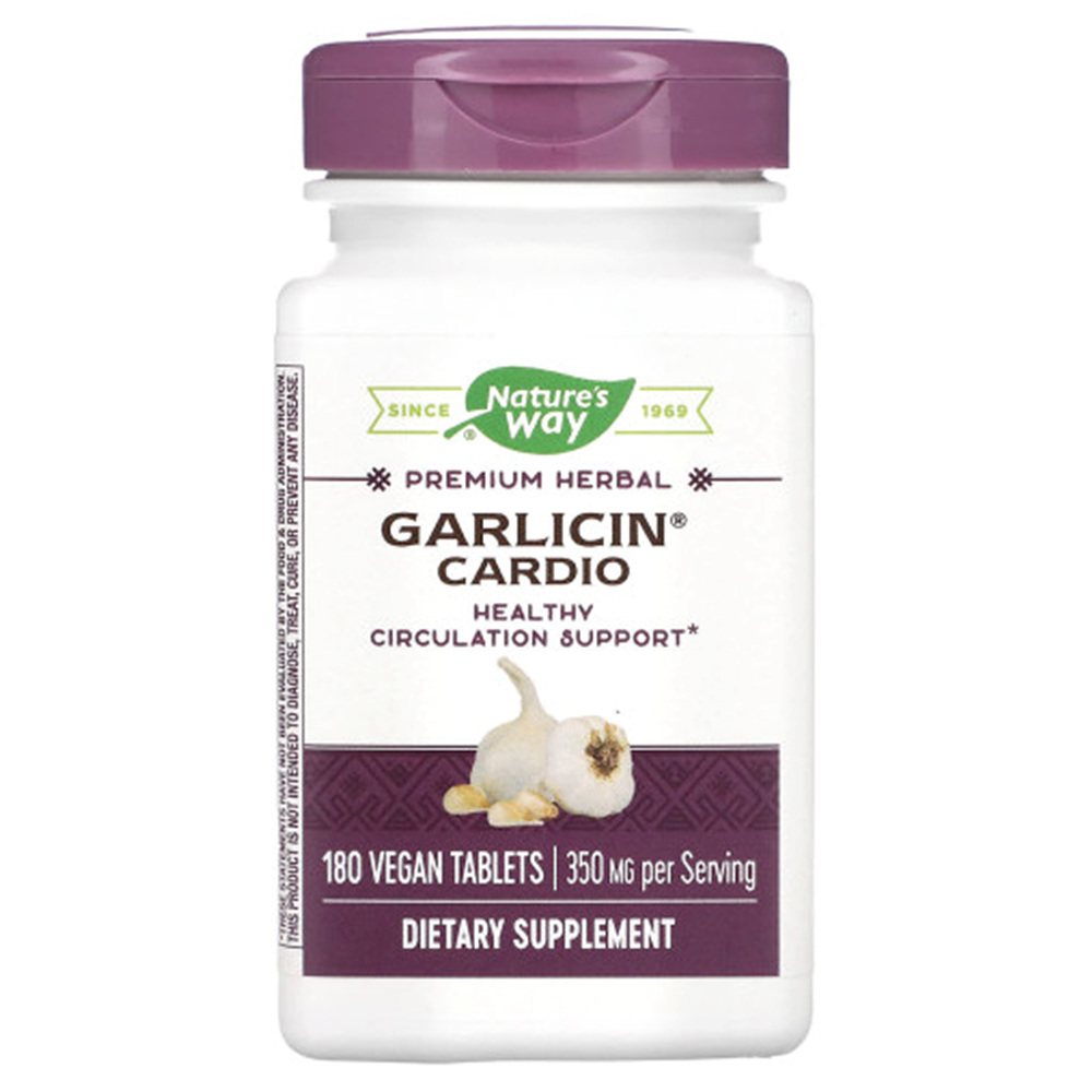 네이쳐스웨이 Garlicin 카디오 350mg 베지 정제 180정