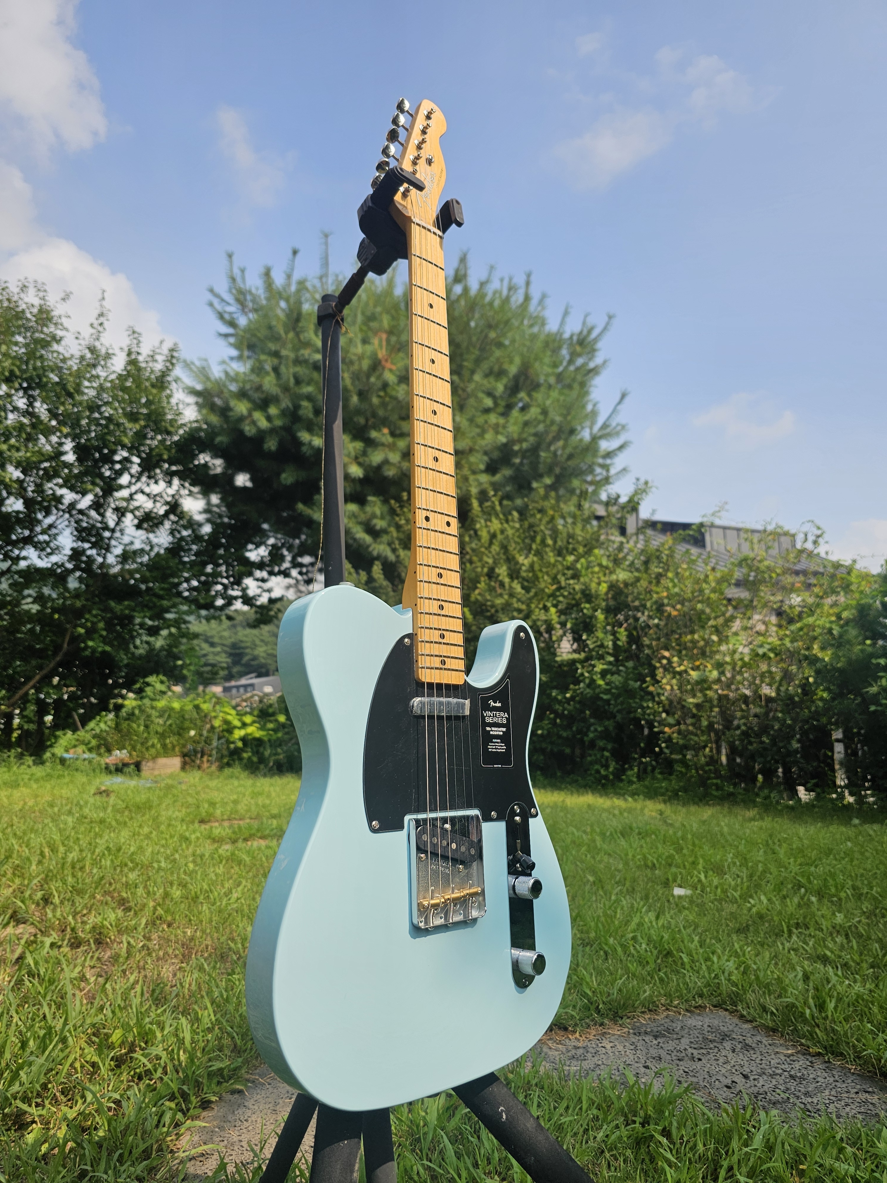 Fender 펜더 빈테라 50 MOD 텔레케스터 다프네 블루