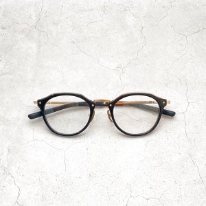 [999.9] 포나인즈 안경 M115 9901 블랙골드 47사이즈 크라운판토 티타늄 콤비테