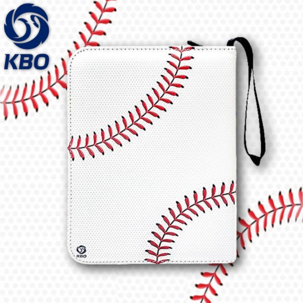 KBO 바인더 카드 야구 컬렉션 카드 수집 바인더북 4포켓 포토 세븐일레븐 정식 기본화이트