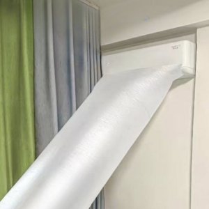에어컨 비닐 터널 복층 에어컨 바람길 바람 통로 긴 연속 비닐 30M