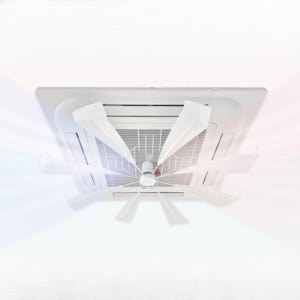 에어컨 바람개비 천장형 공기 순환팬 실링팬 프로펠러 날개 윈드바이저
