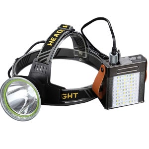 초강력 헤드랜턴 센서등 충전식 안전모 C타입 낚시 등산 해루질 서치라이트