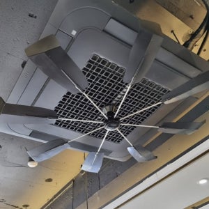 에어컨 바람개비 천장형 공기 순환팬 실링팬 프로펠러 날개 윈드바이저