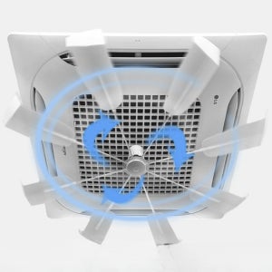 에어컨 바람개비 천장형 공기 순환팬 실링팬 프로펠러 날개 윈드바이저