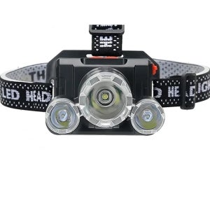 낚시 헤드랜턴 센서등 충전식 안전모 C타입 낚시 등산 해루질 서치라이트